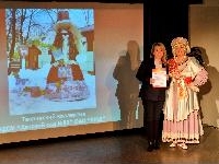 Церемония награждения победителей конкурса масленичных кукол 